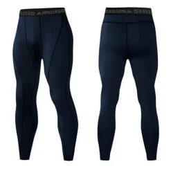 Arsuxeo Men's Compression Pants Running Tights Leggings Base Layer Athletic Athleisure Fall Polyester Breathable Quick Dry Moisture Wicking Soft Compression Fitness Gym Workout Running Sportswear