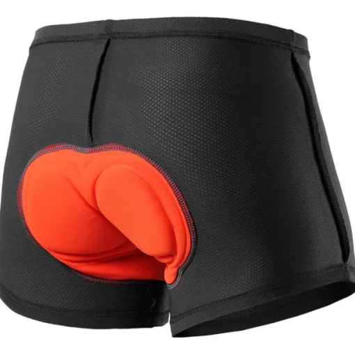 Arsuxeo Men's Cycling Under Shorts Cycling Underwear Black Bike Underwear Shorts Padded Shorts Chamois Mountain Bike MTB Road Bike Breathable 3D Pad Quick Dry Anatomic Design Sports Polyester Coolmax®