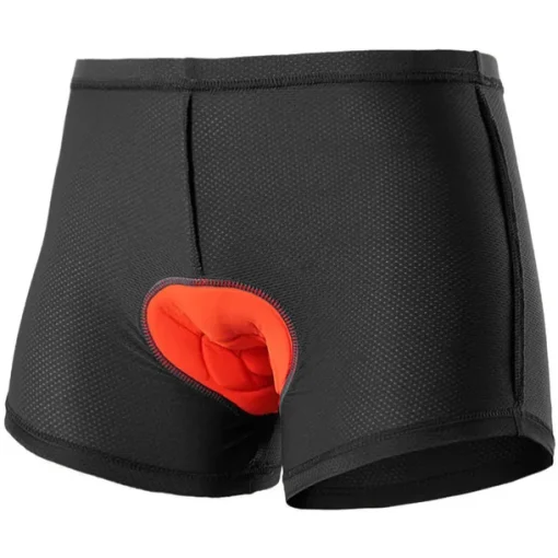 Arsuxeo Men's Cycling Under Shorts Cycling Underwear Black Bike Underwear Shorts Padded Shorts Chamois Mountain Bike MTB Road Bike Breathable 3D Pad Quick Dry Anatomic Design Sports Polyester Coolmax®