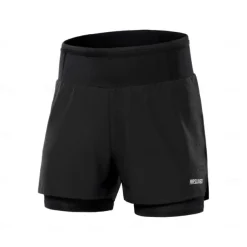 Arsuxeo Men's Running Shorts Gym Shorts Yoga Shorts Pocket 2 in 1 Sporty Side Hollow Out Bottoms Outdoor Sports & Outdoor Athletic Fall Breathable Quick Dry Soft Reflective Strips Yoga Fitness Gym