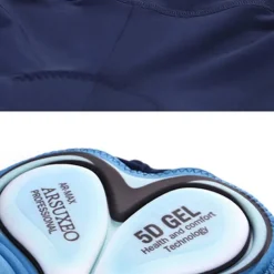 Arsuxeo Women's Bike Shorts Cycling Padded Shorts Bike Shorts Padded Shorts / Chamois Slim Fit Sports Breathable Quick Dry High Elasticity Comfortable Black Navy Blue Clothing Apparel Bike Wear