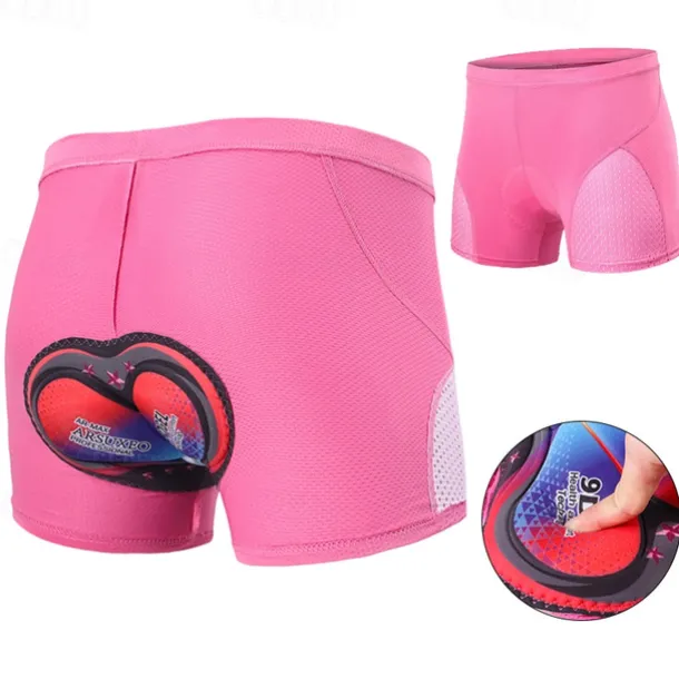 Arsuxeo Women's Cycling Road Shorts Cycling Underwear Shorts Cycling Pants Bike Shorts Padded Shorts / Chamois Form Fit Mountain Bike MTB Road Bike Cycling Sports Stars Reduces Chafing Wicking