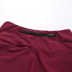 Arsuxeo Women's Cycling Skort Skirt Cycling Padded Shorts Bike Skirt Padded Shorts / Chamois Form Fit Mountain Bike MTB Road Bike Cycling Sports 3D Pad Cycling Wicking Comfortable Burgundy Dark Blue