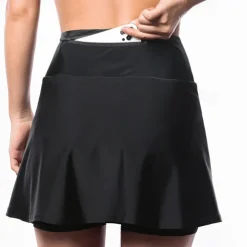 Arsuxeo Women's Cycling Skort Skirt Cycling Padded Shorts Bike Skirt Padded Shorts / Chamois Form Fit Mountain Bike MTB Road Bike Cycling Sports 3D Pad Cycling Wicking Comfortable Burgundy Dark Blue