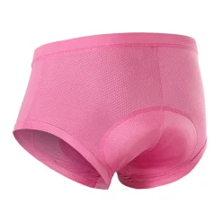 Arsuxeo Women's Cycling Under Shorts Winter Summer Coolmax® Silicon Polyester Black Pink Solid Color Bike Shorts Underwear Shorts Padded Shorts / Chamois 3D Pad Breathable Anatomic Design Quick Dry