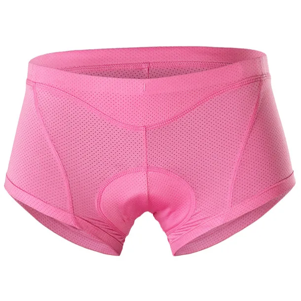Arsuxeo Women's Cycling Under Shorts Winter Summer Coolmax® Silicon Polyester Black Pink Solid Color Bike Shorts Underwear Shorts Padded Shorts / Chamois 3D Pad Breathable Anatomic Design Quick Dry