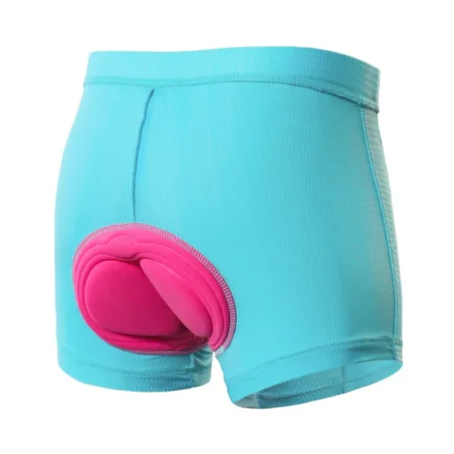 Arsuxeo Women's Cycling Under Shorts Cycling Padded Shorts Bike Underwear Shorts Padded Shorts Chamois Bottoms Sports Spandex Purple Fuchsia Blue Mountain Bike MTB Road Bike Cycling Clothing