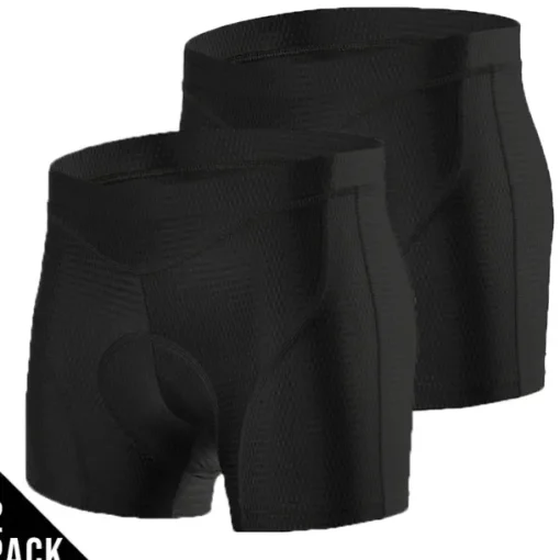 Arsuxeo Women's Cycling Under Shorts Cycling Padded Shorts Bike Underwear Shorts Padded Shorts Chamois Bottoms Sports Spandex Purple Fuchsia Blue Mountain Bike MTB Road Bike Cycling Clothing