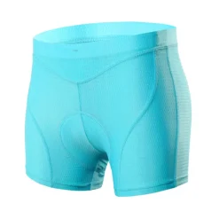 Arsuxeo Women's Cycling Under Shorts Cycling Padded Shorts Bike Underwear Shorts Padded Shorts Chamois Bottoms Sports Spandex Purple Fuchsia Blue Mountain Bike MTB Road Bike Cycling Clothing