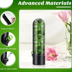 Asparagus and Vanilla Crisper Container Eco-friendly Vegetable Crisper Cup Anti-crush Vegetable Refrigerator Storage Box