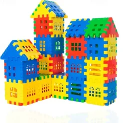 Assembling Block Building Blocks For Children's Houses Assembling Building Blocks For Children's Early Childhood Education For Men And Women Enlightenment Building Blocks
