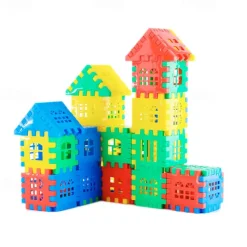 Assembling Block Building Blocks For Children's Houses Assembling Building Blocks For Children's Early Childhood Education For Men And Women Enlightenment Building Blocks