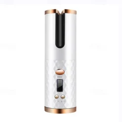 Automatic Curling Iron, Hair Curler Cordless With 6 Temps & Timer, Wireless Portable Curler, Rechargeable Rotating Curling Iron Wand, Self Hair Curling Iron for Lasting Curls Multi coler