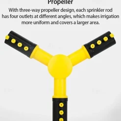 Automatic Rotating Sprinkler, 360° Watering Tools For Lawn, Nozzle For Garden Irrigation, Watering Equipment, Gardening & Lawn Supplies