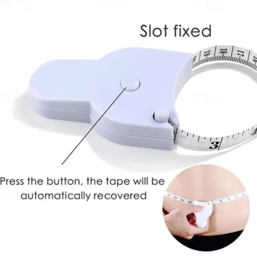 Automatic Telescopic Tape MeasurePerfect Body Tape MeasureSelf-Tightening Body Measuring RulerRetractable Double Scales RulersPerfect Waist Tape Measure