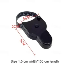 Automatic Telescopic Tape MeasurePerfect Body Tape MeasureSelf-Tightening Body Measuring RulerRetractable Double Scales RulersPerfect Waist Tape Measure