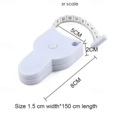Automatic Telescopic Tape MeasurePerfect Body Tape MeasureSelf-Tightening Body Measuring RulerRetractable Double Scales RulersPerfect Waist Tape Measure