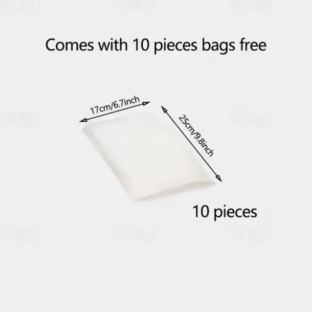 Automatic Vacuum Sealer Machine - Keep Food Fresh For Longer With 10 Free Bags LED Indicator Lights & Air Sealing System