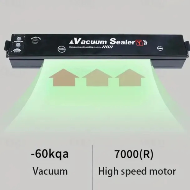 Automatic Vacuum Sealer Machine - Keep Food Fresh For Longer With 10 Free Bags LED Indicator Lights & Air Sealing System