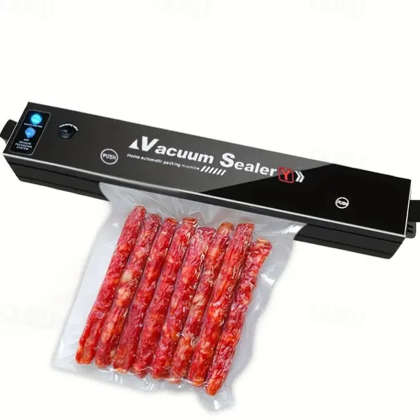 Automatic Vacuum Sealer Machine - Keep Food Fresh For Longer With 10 Free Bags LED Indicator Lights & Air Sealing System