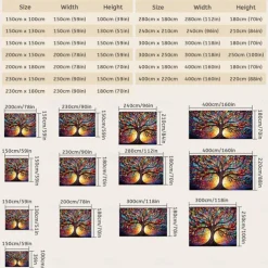 Autumn Tapestry Hanging Autumn Maple Mist Forest Tapestry Window Elk Maple Leaf Natural Scenery Tapestry Living Room Bedroom Farm Holiday Party Decoration