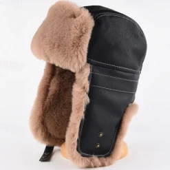 Aviator Hat Thermal Warm Windproof Comfortable Winter Autumn / Fall Wide Brim Men's Fishing Activity