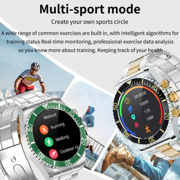 AW12/AW13 Pro Smart Watch with 1.28 Screen, Fitness Tracker, Call Monitor, Media Control, IP67 Waterproof for Android iOS