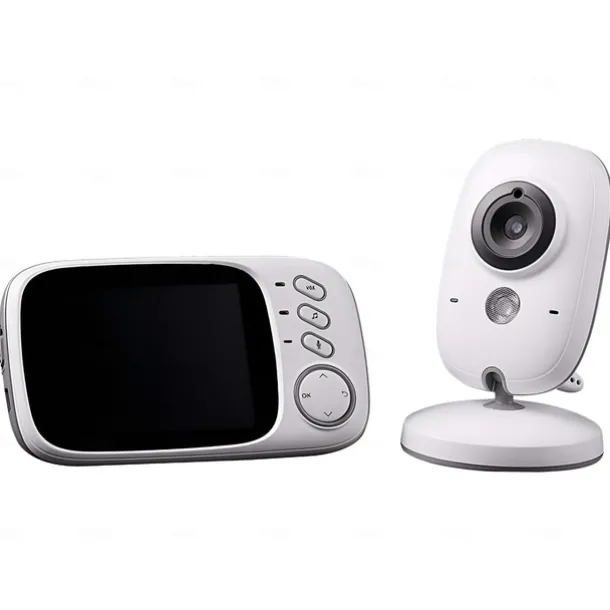 Baby Monitor with Camera Video 2.4 GHz HD Wireless Baby Monitor Lullabies 2 Way Talkback System Baby Monitor