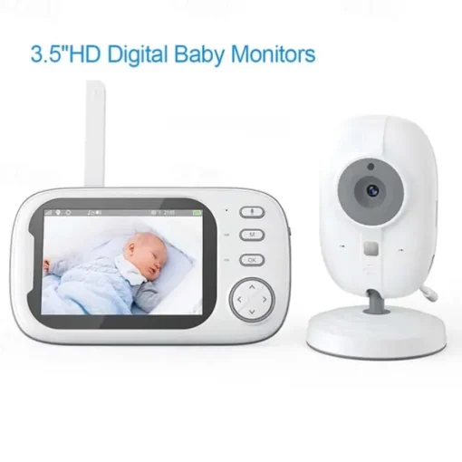 Baby Monitors 3.5HD Digital Device Child Safety Surveillance Camera Video Night Vision Music Detection Monitors