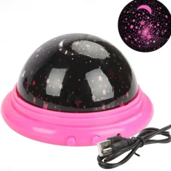 Baby Star Sky Projector Lamp Color Changing Starry UFO LED Night Light Moon Cosmos Kids Toys Bedroom Decor Birthday Gifts