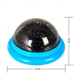 Baby Star Sky Projector Lamp Color Changing Starry UFO LED Night Light Moon Cosmos Kids Toys Bedroom Decor Birthday Gifts