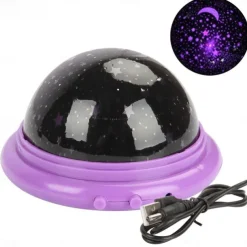 Baby Star Sky Projector Lamp Color Changing Starry UFO LED Night Light Moon Cosmos Kids Toys Bedroom Decor Birthday Gifts