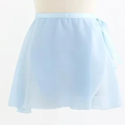 Ballet Activewear Skirts Cinch Cord Pure Color Women's Performance Training High Chiffon