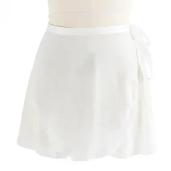 Ballet Activewear Skirts Cinch Cord Pure Color Women's Performance Training High Chiffon