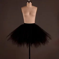 Ballet Skirt Draping Women's Adults' Tutu Dress Costume Training Dropped Polyester