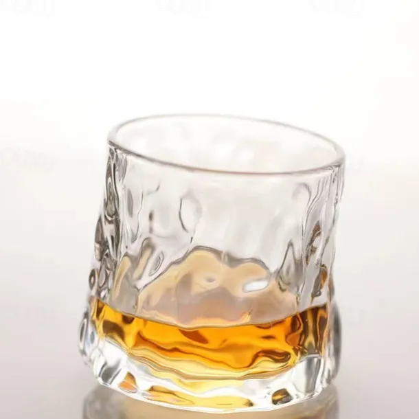 Bar Rotating Whiskey White Wine Gyro Cup Household Beer Red Wine Glass Shaker Tumbler Cup Whiskey Ice Cube Ice Maker