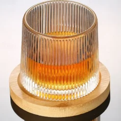 Bar Rotating Whiskey White Wine Gyro Cup Household Beer Red Wine Glass Shaker Tumbler Cup Whiskey Ice Cube Ice Maker