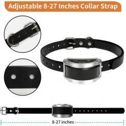 Bark Collar for Dogs Automatic Barking Collars 2 Pack Anti Barking Shock Collar No Bark Collars for Small Medium Large Dogs with Beep & Shock IP67 Waterproof