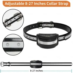 Bark Collar for Dogs Automatic Barking Collars 2 Pack Anti Barking Collar No Bark Collars for Small Medium Large Dogs with Beep IP67 Waterproof