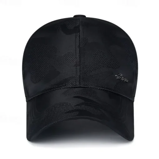 Baseball Cap Sun Hat Visor Camouflage Pattern Sunscreen Breathable Summer Mesh Men's Fishing Activity