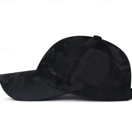 Baseball Cap Sun Hat Visor Camouflage Pattern Sunscreen Breathable Summer Mesh Men's Fishing Activity