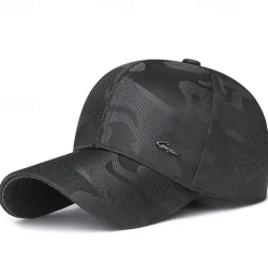 Baseball Cap Sun Hat Visor Camouflage Pattern Sunscreen Breathable Summer Mesh Men's Fishing Activity