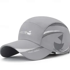 Baseball Cap Sun Hat Visor Patchwork Pattern Sunscreen Breathable Summer Mesh Men's Fishing Activity