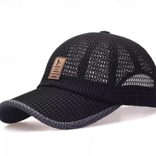 Baseball Cap Sun Hat Visor Sunscreen Breathable Summer Mesh Men's Fishing Activity