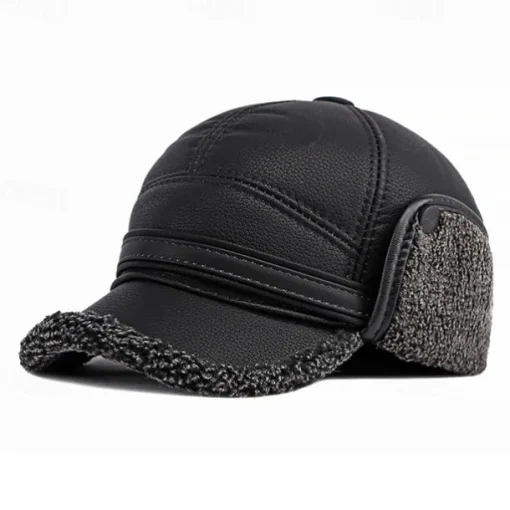 Baseball Cap Thermal Warm Windproof Breathable Winter Autumn / Fall Men's Fishing Activity