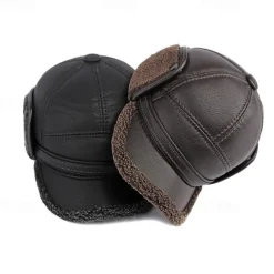 Baseball Cap Thermal Warm Windproof Breathable Winter Autumn / Fall Men's Fishing Activity