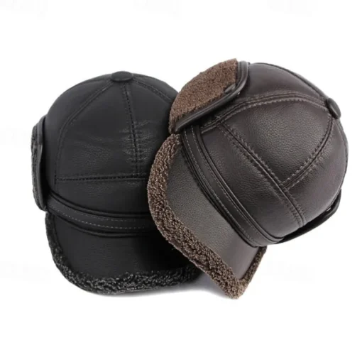 Baseball Cap Thermal Warm Windproof Breathable Winter Autumn / Fall Men's Fishing Activity