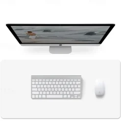 Basic Mouse Pad 35.4*17.7*0.08 inch Non-Slip Waterproof Leather Mousepad for Computers Laptop PC Office Home Gaming