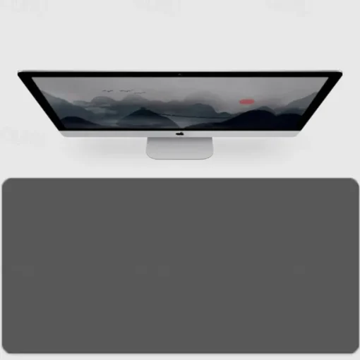 Basic Mouse Pad 35.4*17.7*0.08 inch Non-Slip Waterproof Leather Mousepad for Computers Laptop PC Office Home Gaming
