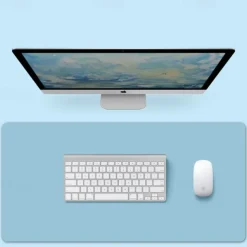 Basic Mouse Pad 35.4*17.7*0.08 inch Non-Slip Waterproof Leather Mousepad for Computers Laptop PC Office Home Gaming